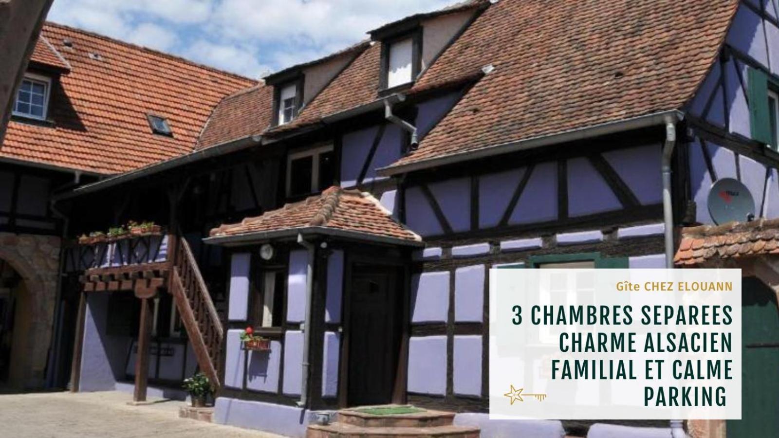 Gîte chez Elouann Ebersheim Exterior foto